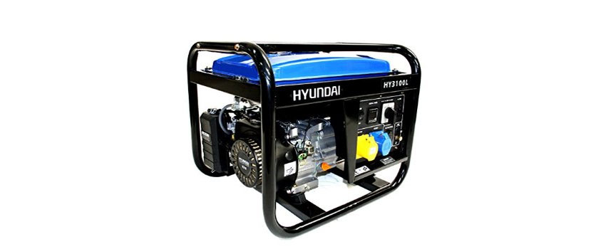 Máy phát điện chạy xăng 3kw Huyndai Hy3100L hoạt động mạnh mẽ