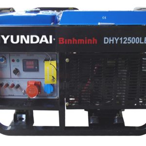 Máy Phát điện Chạy Dầu 10kW – 11kW 1 Pha Hyundai DHY12500LE