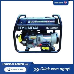 Máy phát điện 7kva chạy xăng Hyundai HY10500LE, HY10500LE-3