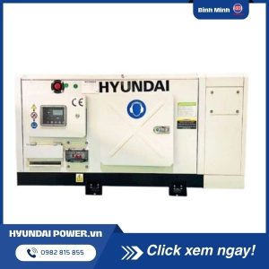 May Phat Dien Chay Dau 9kw 1 Pha Hyundai Dhy9ksv