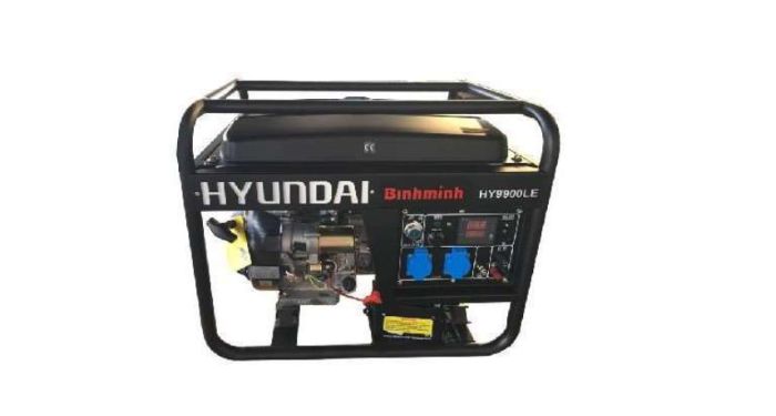 Máy Phát điện 6.5kw Chạy Xăng Hyundai  HY9900LE