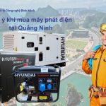 Máy Phát điện Quảng Ninh Hàng Nhập Khẩu Nguyên Chiếc Giá Tốt