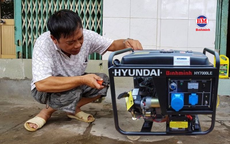 Cách bảo dưỡng máy phát điện gia đình 10kw HY15000LE