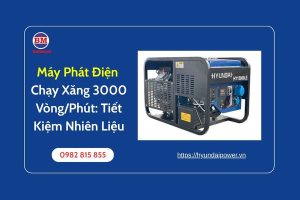 Máy Phát Điện Chạy Xăng 3000 Vòngphút Tiết Kiệm Nhiên Liệu (600 X 300 Px)