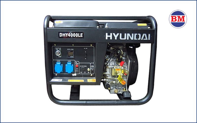 Máy Phát Điện Diesel 3.3kw Hyundai Dhy4000le (chạy Dầu Diesel)
