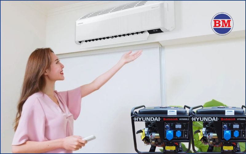 Máy Phát điện Chạy được điều Hòa Thì Bao Nhiêu Kw