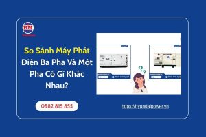 So Sánh Máy Phát Điện Ba Pha Và Một Pha Có Gì Khác Nhau