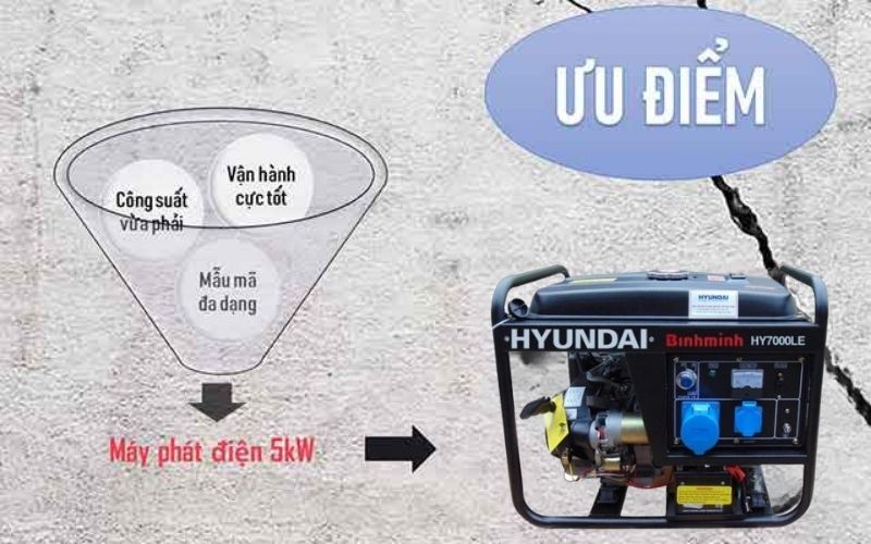 Lợi ích Của Máy Phát điện 5kw Chạy Xăng