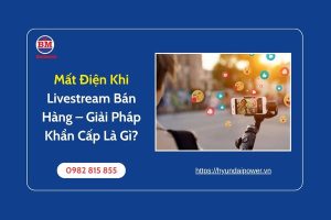 Mất Điện Khi Livestream Bán Hàng – Giải Pháp Khẩn Cấp Là Gì