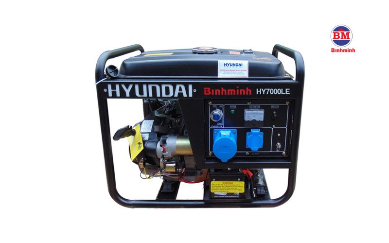 Máy Phát Điện Xăng Hyundai 5kw Hy7000le