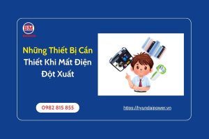Những Thiết Bị Cần Thiết Khi Mất Điện Đột Xuất