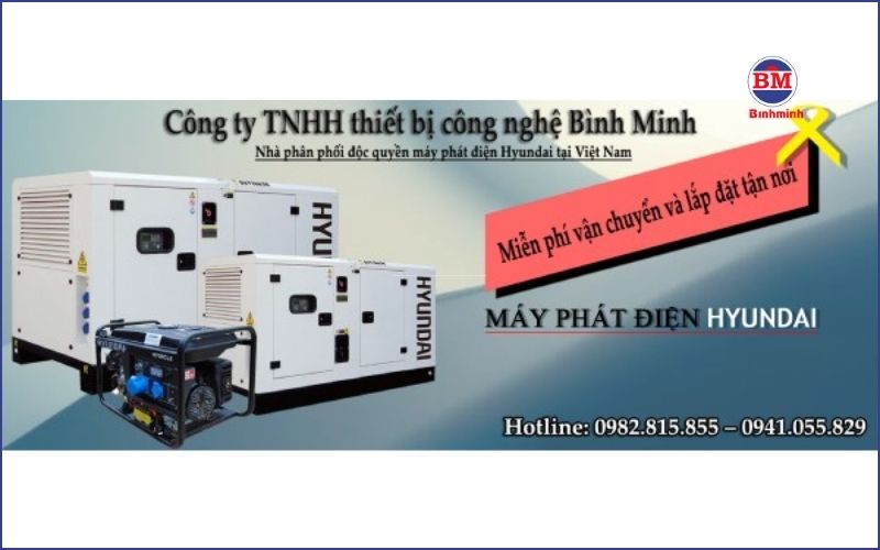 Vì Sao Nên Chọn Nhà Phân Phối Máy Phát điện Hyundai