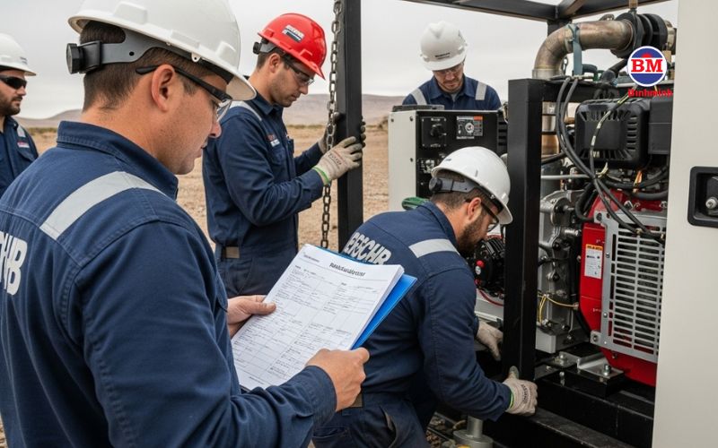 Hướng Dẫn Lắp đặt Máy Phát điện Tại Điện Biên đơn Giản