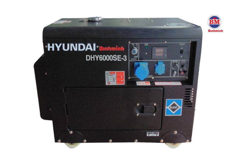 Hyundai Dhy6000se 3 (diesel) – Giải Pháp 3 Pha Cho Nhu Cầu Chuyên Biệt