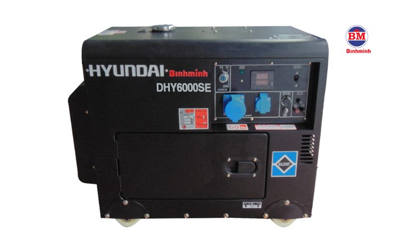 Hyundai Dhy6000se (diesel) – Mạnh Mẽ, Bền Bỉ, Siêu Chống ồn