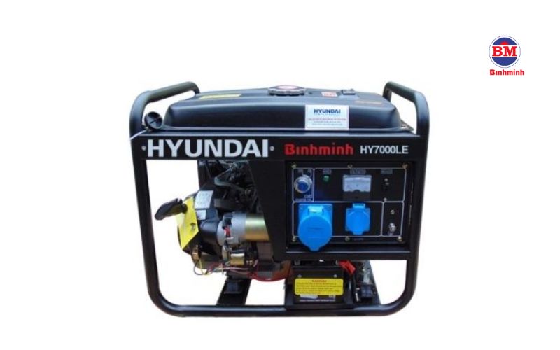 Máy Phát điện Hyundai Hy7000le (chạy Xăng)