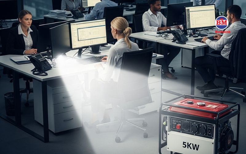 Nhu Cầu Sử Dụng Máy Phát điện 5kw Cho Văn Phòng