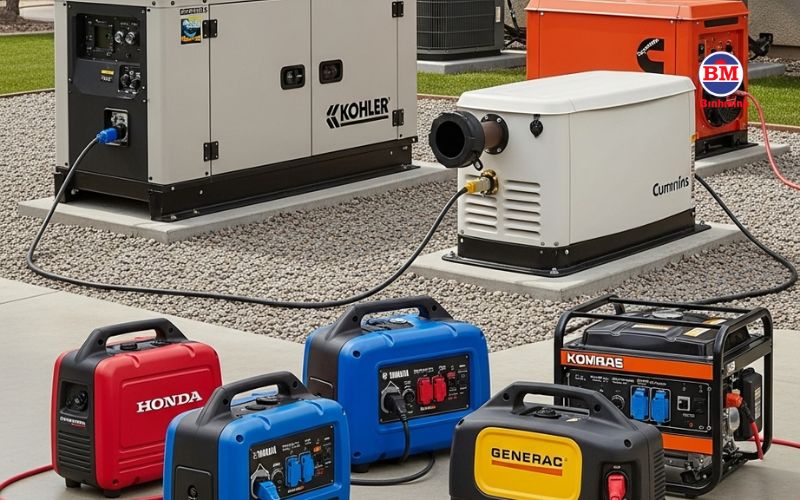 Các Dòng Máy Phát điện Phổ Biến Cho điều Hòa